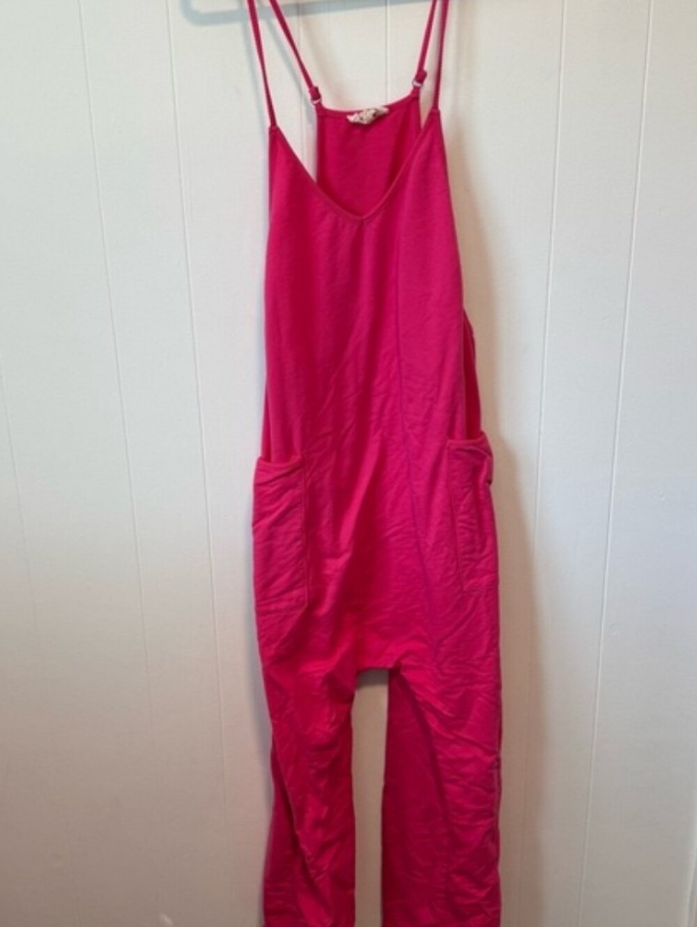 LISTICLE Hot Pink Jumpsuit Romper